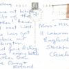 1987 Robin Hood’s Bay Postcard – North Yorkshire Street Scene