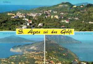 S. Agata sui Due Golfi Multi-View Postcard – Gulf of Naples & Gulf of Salerno