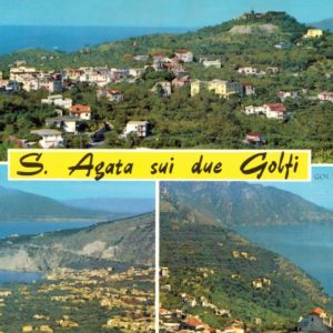 S. Agata sui Due Golfi Multi-View Postcard – Gulf of Naples & Gulf of Salerno