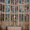 Westminster Abbey RAF Chapel & Battle of Britain Window Postcard