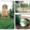 Boston Spa Postcard – St Mary’s Church, Weir & River Wharfe