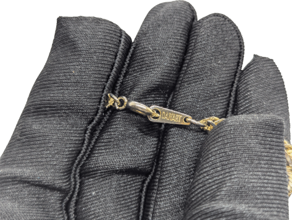 =Vintage Damart Two-Tone Braided Chain Bracelet Vintage Damart Two-Tone Braided Chain Bracelet