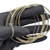 Goldtone & Silvertone Stacking Bangles – Set of 8 Goldtone & Silvertone Stacking Bangles – Set of 8
