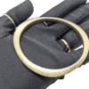 Mid-Century Style Worn Brass Bangle – Fluid Sculptural Design Mid-Century Style Worn Brass Bangle – Fluid Sculptural Design