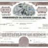 Commonwealth Oil Refining Company Share Certificate 1978 Commonwealth Oil Refining Company Share Certificate 1978