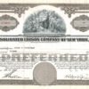 Consolidated Edison Company Share Certificate 1953 New York Utility Stock Consolidated Edison Company Share Certificate 1953 New York Utility Stock