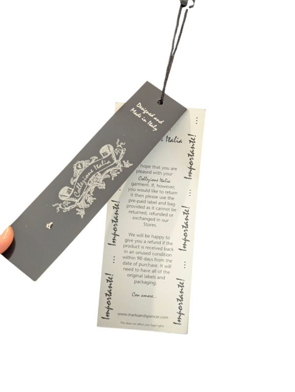 Per Una Collezione Italiana Ladies Dress, UK 10, Black Mix