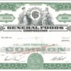 General Foods Corporation Share Certificate – 100 Shares, 1969 General Foods Corporation Share Certificate – 100 Shares, 1969