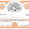 Perkin-Elmer Corporation Share Certificate 1968 – 100 Shares Perkin-Elmer Corporation Share Certificate 1968 – 100 Shares