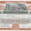 Consolidated Oil Corporation Share Certificate, 1937 Consolidated Oil Corporation Share Certificate, 1937