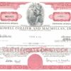 Crowell Collier and Macmillan Inc Share Certificate 1973 – 1000 Shares Crowell Collier and Macmillan Inc Share Certificate 1973 – 1000 Shares
