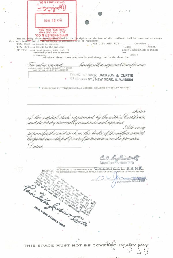 Seatrain Lines Inc Share Certificate 1969 – 100 Shares Seatrain Lines Inc Share Certificate 1969 – 100 Shares