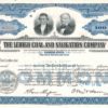 Lehigh Coal and Navigation Company Share Certificate, 1955 Lehigh Coal and Navigation Company Share Certificate, 1955