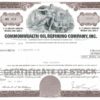 Commonwealth Oil Refining Co. Share Certificate 1976 – 200 Shares