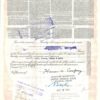 West Virginia Pulp & Paper Company Share Certificate 1958 – 100 Shares