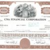 CNA Financial Corporation Share Certificate 1972 – 65 Preferred Shares CNA Financial Corporation Share Certificate 1972 – 65 Preferred Shares