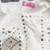 Goddess London Studded Mini Dress – Cream, UK 10