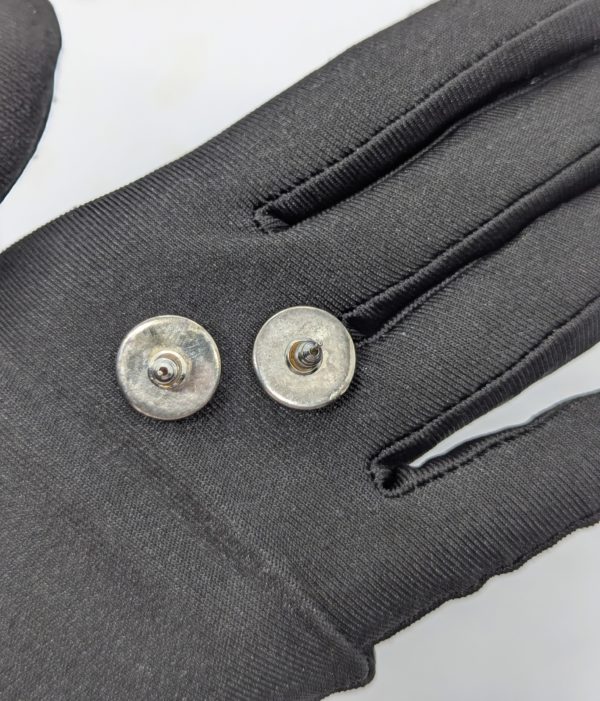 Sailboat Graphic Stud Earrings – Nautical Acrylic Dome Design Sailboat Graphic Stud Earrings – Nautical Acrylic Dome Design