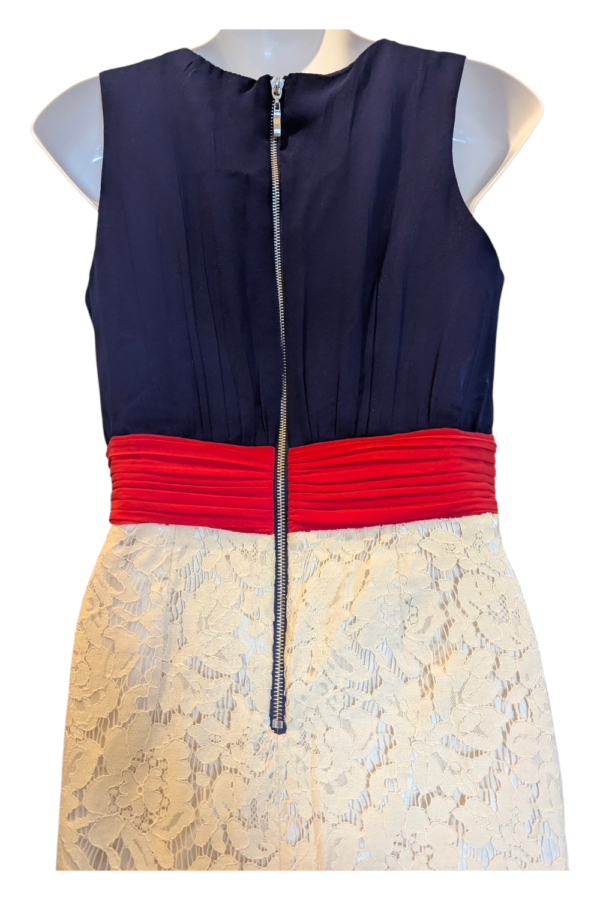 Little Mistress London Colourblock Lace Dress – UK 10