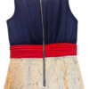 Little Mistress London Colourblock Lace Dress – UK 10