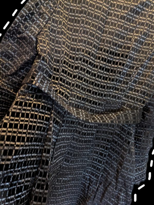 Marks & Spencer Black Double-Breasted Coat Dress UK 8